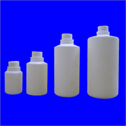HDP Round Bottle Narrow Mouth With P. P. Cap & Seal