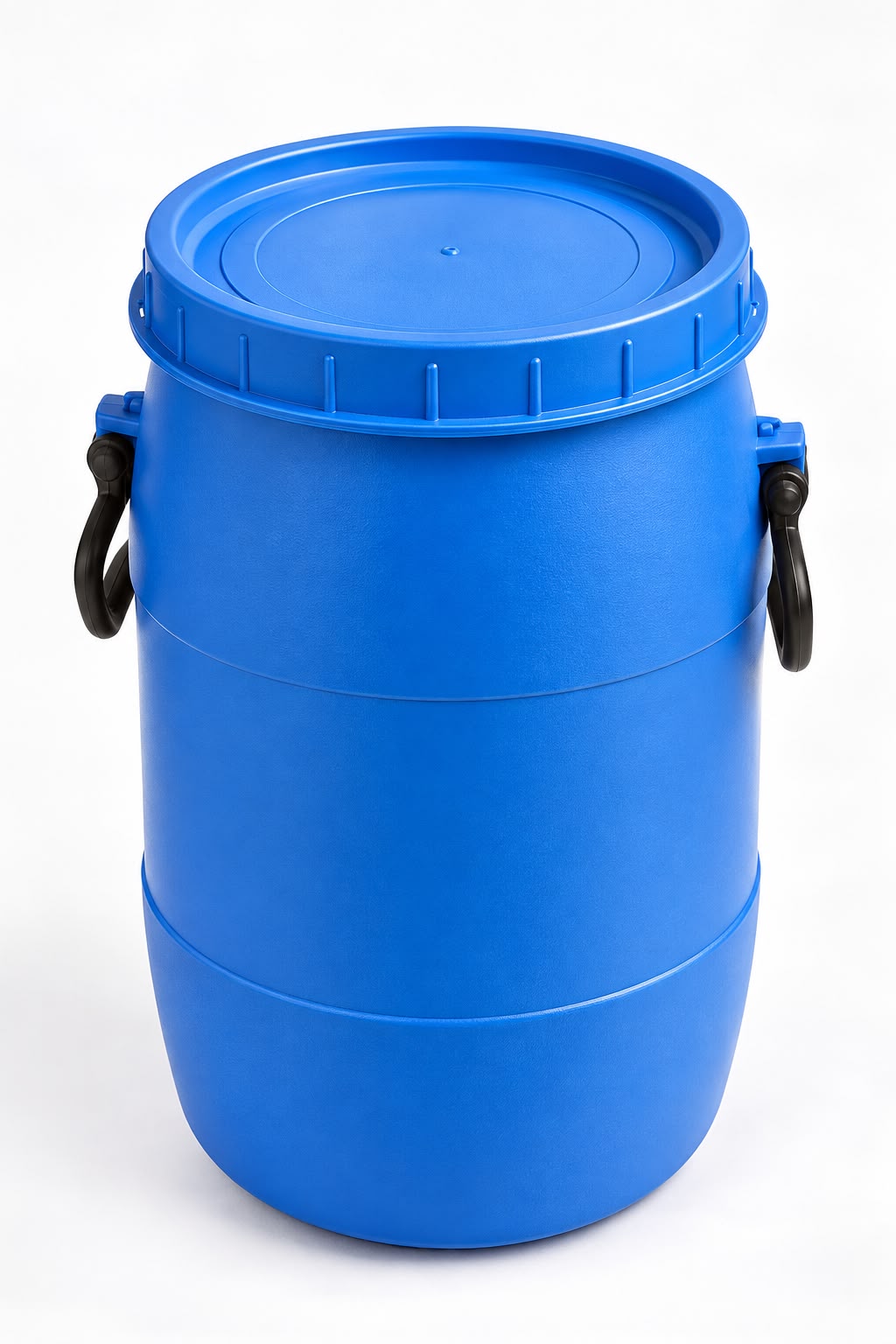 15 Kg Full Open Top Round Drum with Threading Cap